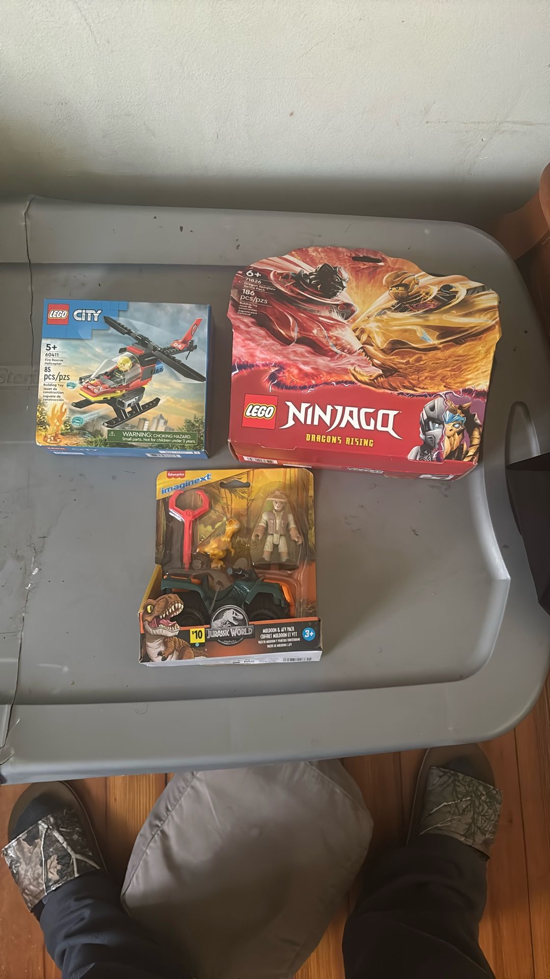 Christmas Toys Lego/ Jurassic Park Sets