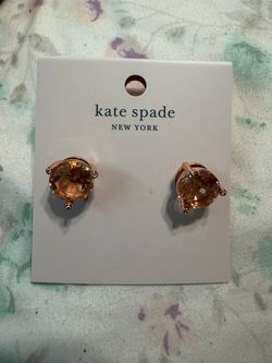 Kate Spade rise and Shine stud earrings nwt