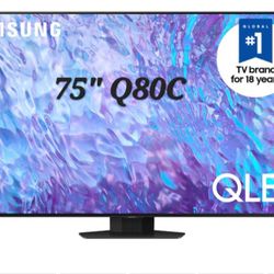 SAMSUNG 75"INCH QLED 4K Q80C 