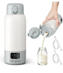 Portable Baby Bottle Warmer with LCD Display