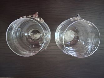 6 Christmas glasses