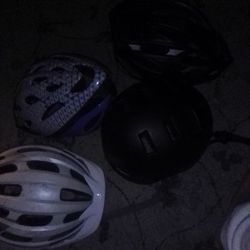 Four Bike Helmets 