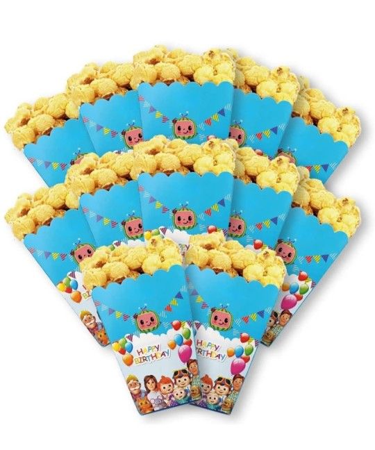 Cocomelon Popcorn Boxes