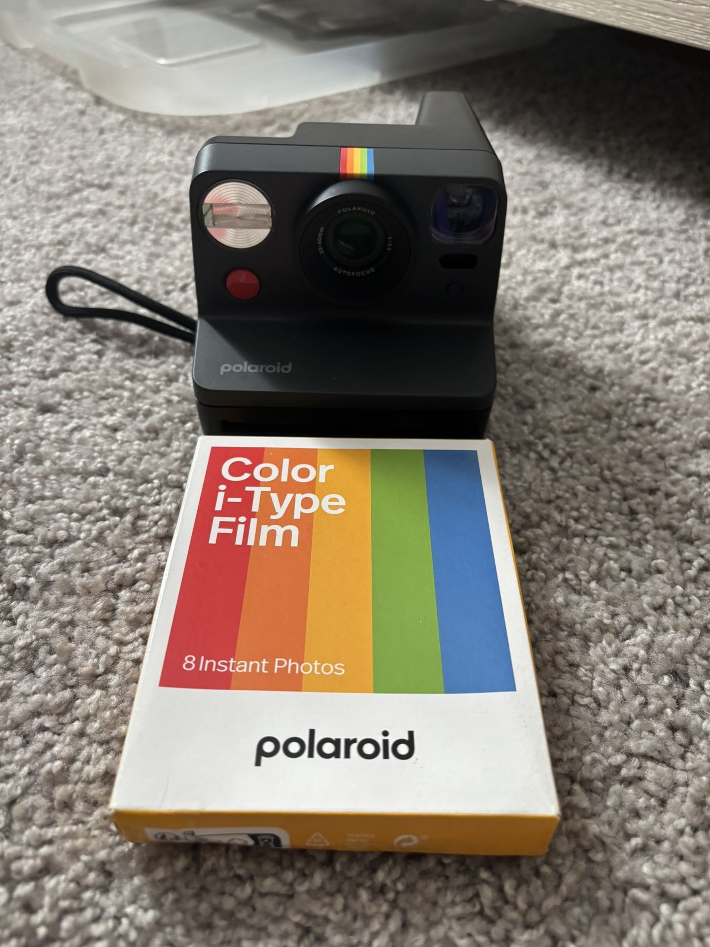 polariod camera w film