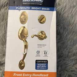 Schlage Plymouth Bright Brads