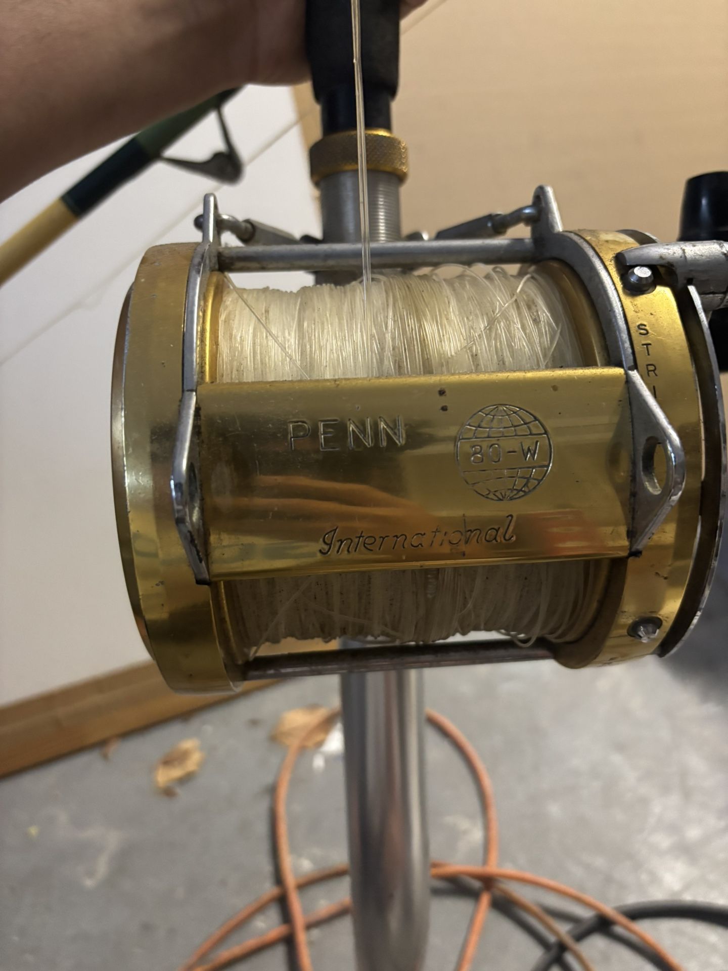 Penn International Reels And Doyle R Harizog Rod Good Conditions Heavy Deal Sea Fishing 