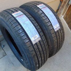 2 New LT 225 75 16 Kenda Klever H/T KR600 Tires 10PLY Date 2023