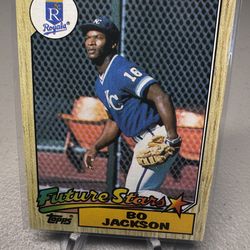 1987 Topps Future Stars Kansas City Royals Bo Jackson Rookie #170 (RC)
