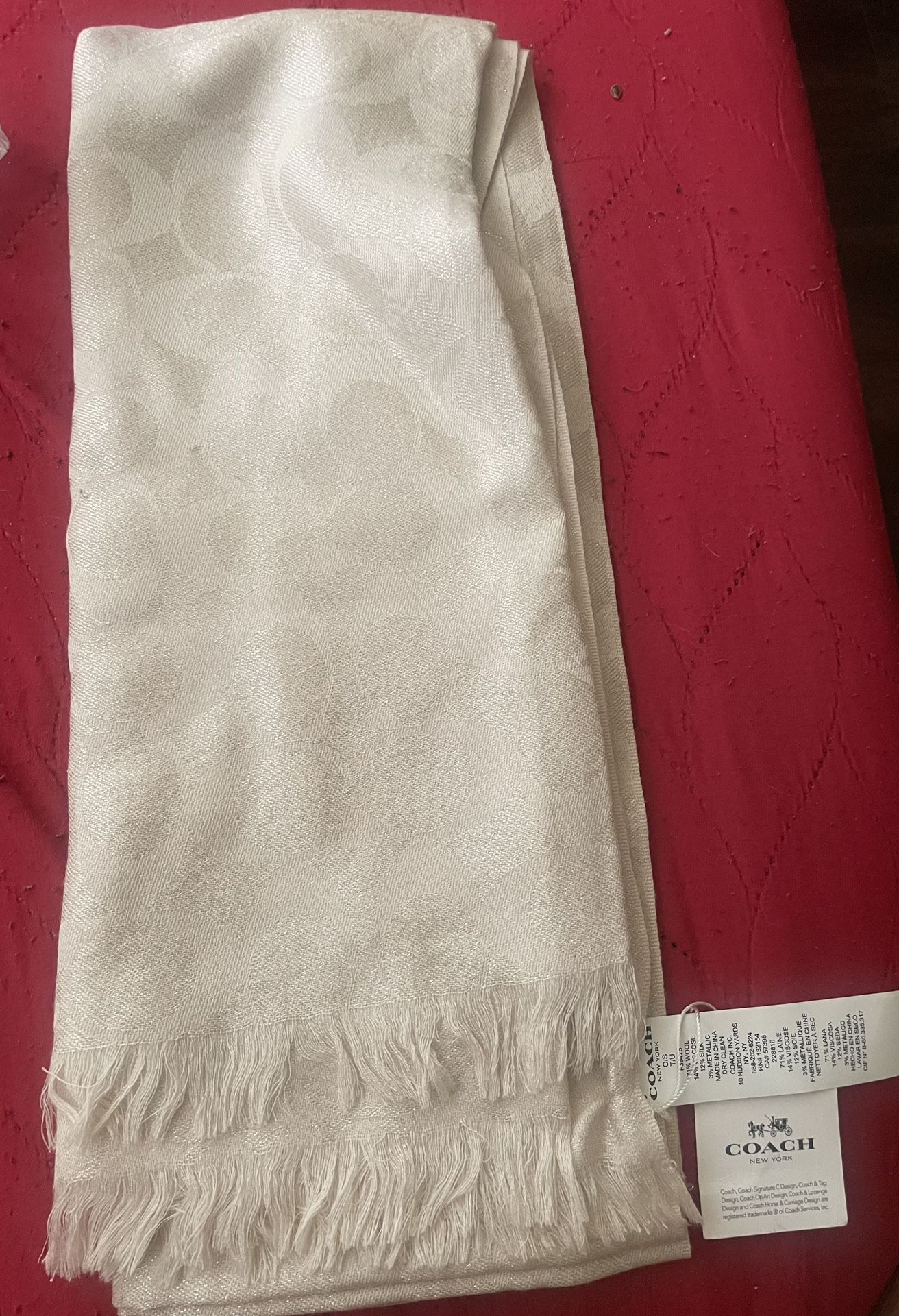 Coach Long Scarf