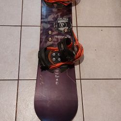Palmer 164 Cm Honeycomb Snowboard / Burton C 60 Bindings