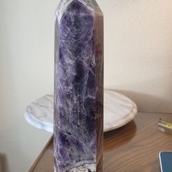 7.4 lb (3334g) Dream Amethyst Tower Quartz Crystal