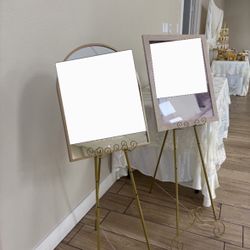 Gold Easels For Pictures