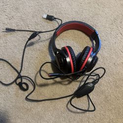 MASACEGON  H-11 GAMING HEADSET Black & Red