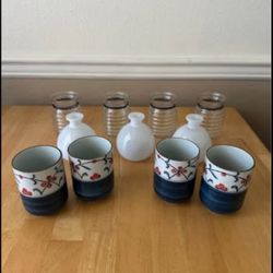 Japanese Tea/Sake Set – 17 Pieces