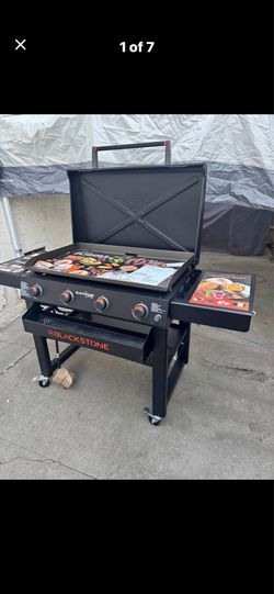 Blackstone 36" Culinary Omnivore Griddle with Hood 4 -Burner Liquid propane Flat Top Grill
