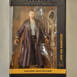STAR WARS THE BLACK SERIES. SKELETON CREW #1. JOD NA NAWOOD 6 " ACTION FIGURE. 
