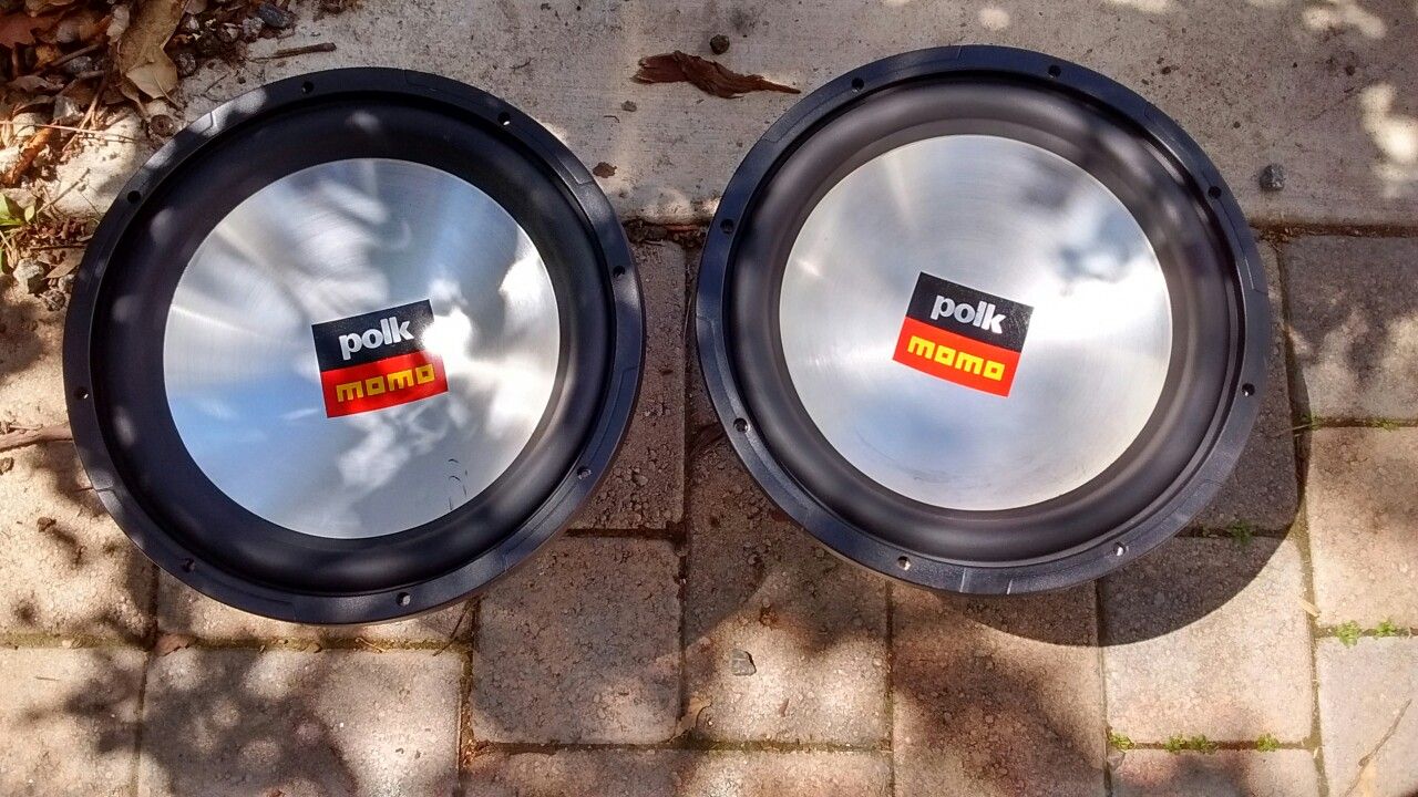 12" Polk Momo MM2124 pair