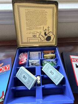 1935 MONOPOLY 50th Anniversary Collectors Edition