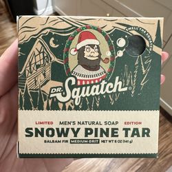 Soap- Dr.Squatch Limited Edition 