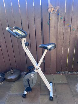Marcy Exercise Bike- Works- Portable Foldable