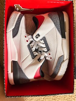 Air Jordan 3 Retro “fire red” size 5.5Y Like new with box