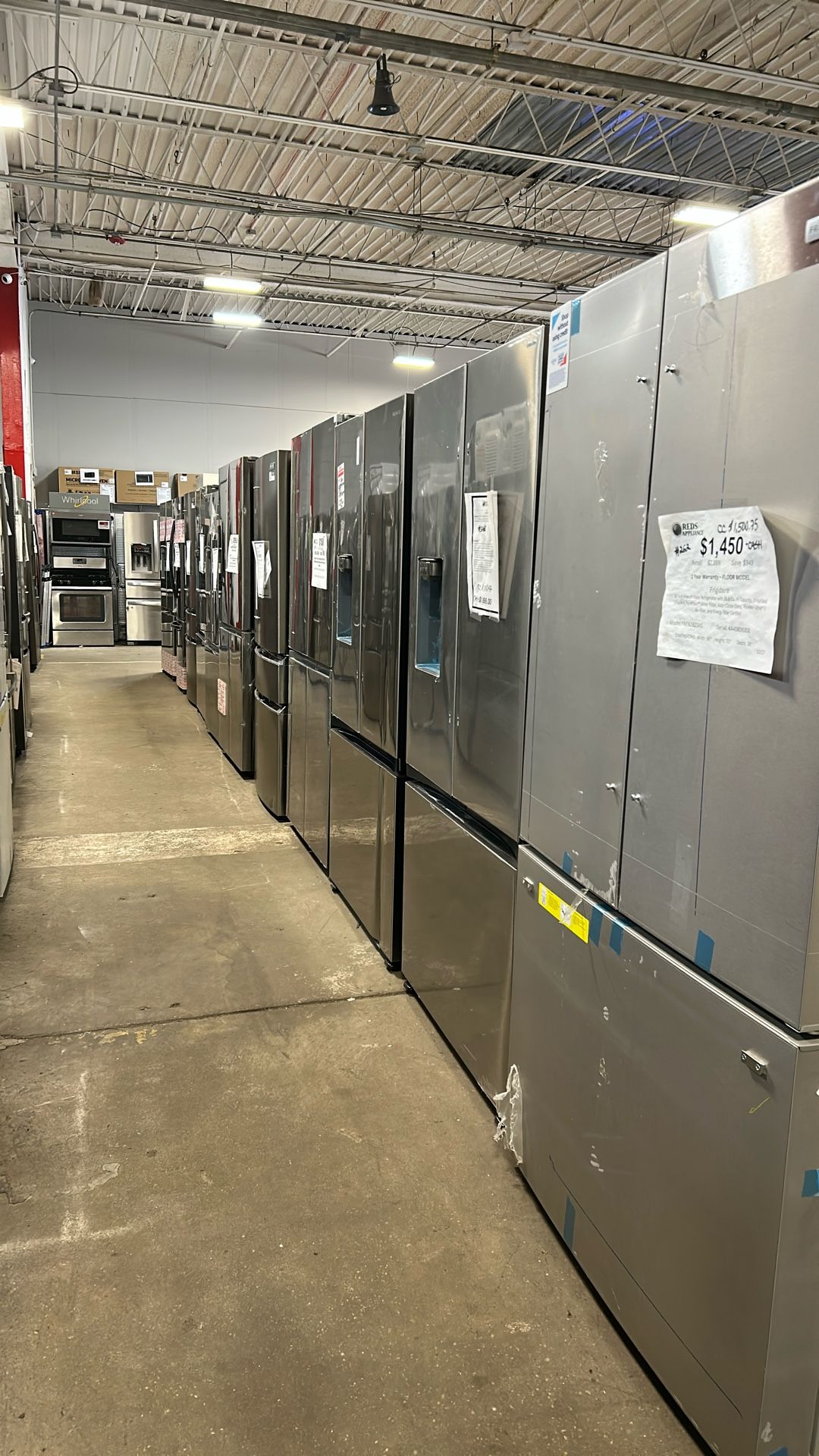 French Door Fridges (scratch/dent New)