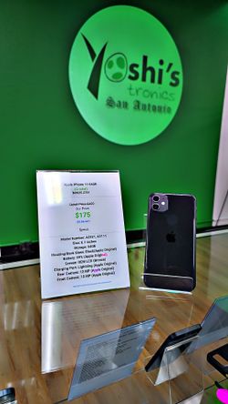 Apple. IPhone 11 64GB Cricket Wireless M0625-2701