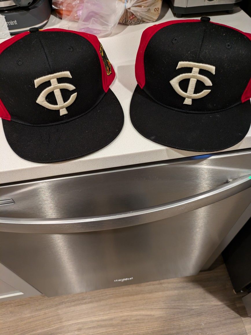 Twins Baseball Hats Never Been Worn Still Brand New