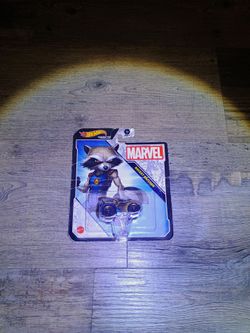 Hot Wheels Character Cars Marvel Rocket Raccoon
