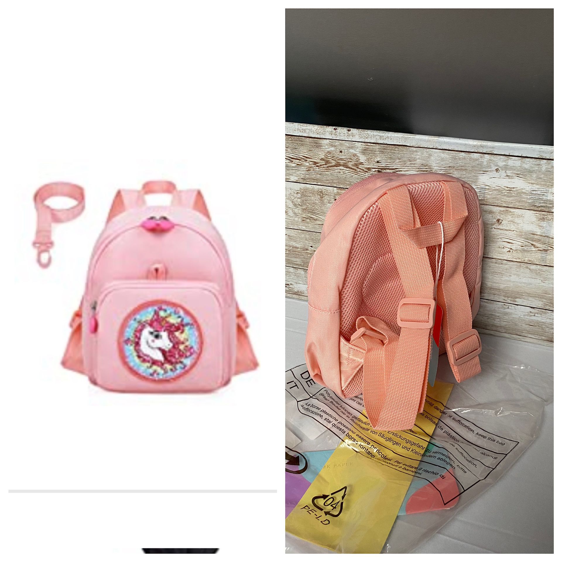 Toddler Kids Mini Bagpack for 1-3 Years Old