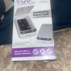 UVC ultraviolet Disenfectant Phone Cleaning Case