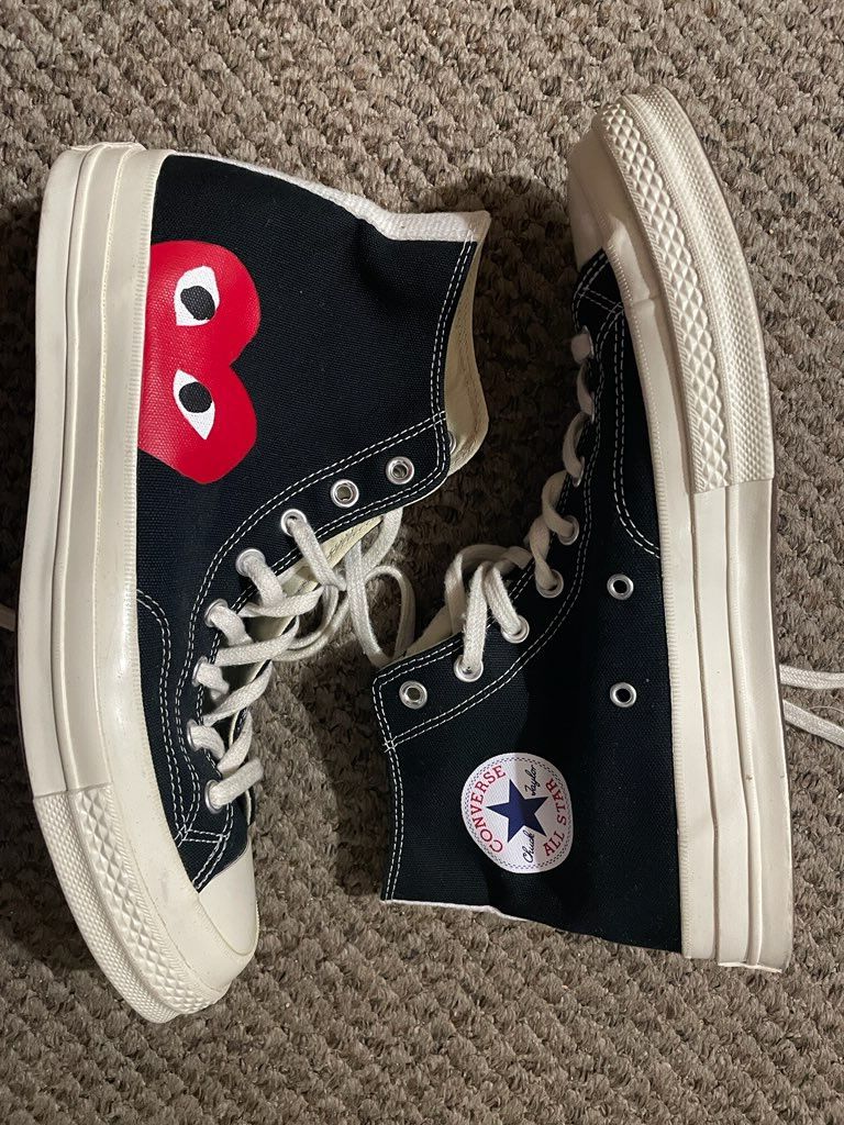 Converse Chuck Taylor All-Star 70s Hi Comm Des Garçons Size 10.5 (men) 