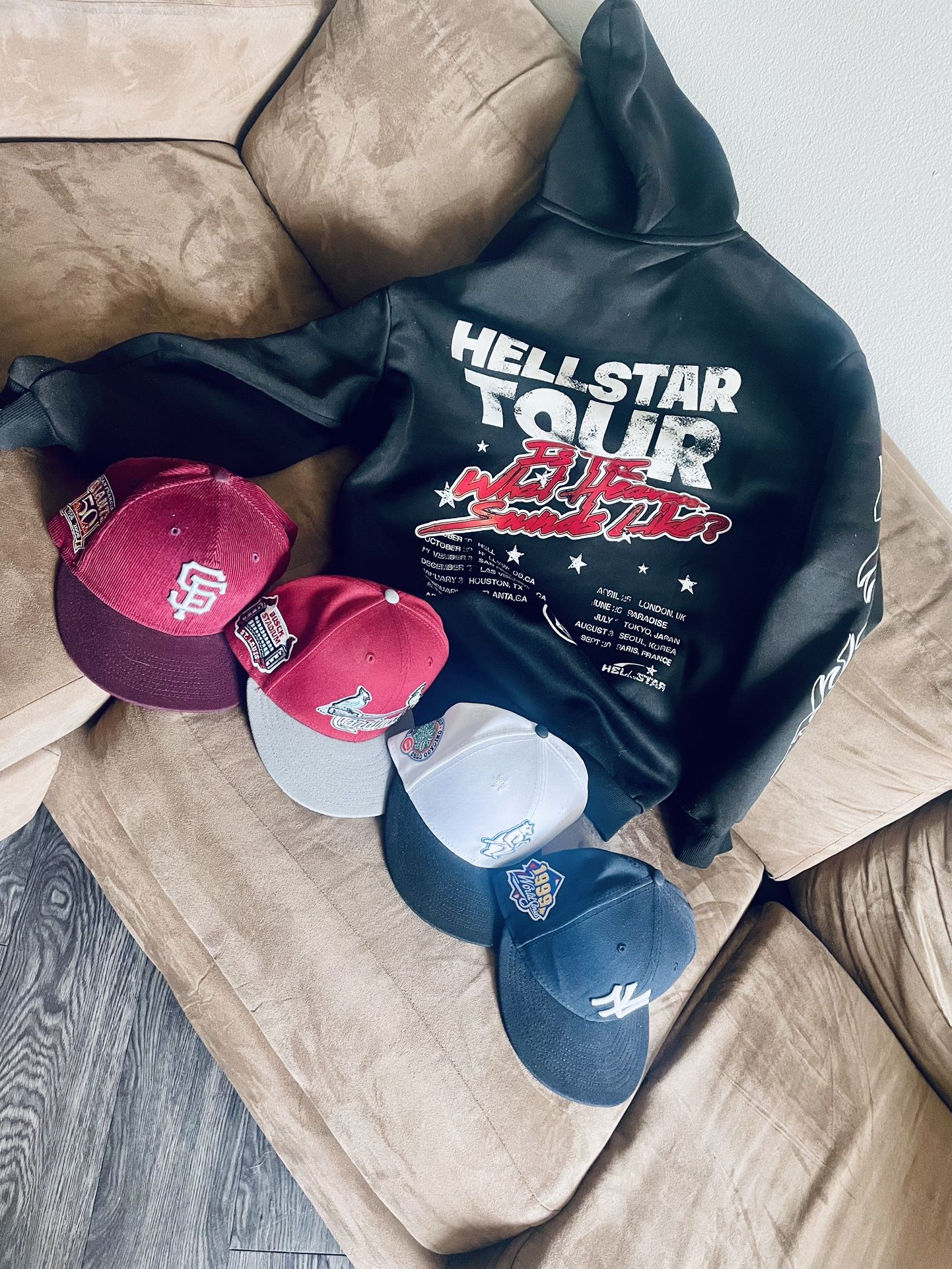 Hellstar Studio Records X tour Hoodie