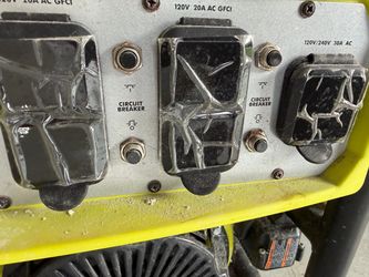 Ryobi 6500W / 8125W Gas Generator Easy Start