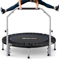 48" BCAN Foldable Mini Trampoline, Spring