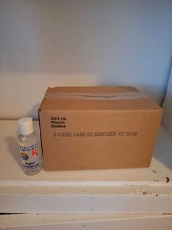 48 Pack Bulk Hand Rx Sanitizer (4 oz Bottles) – Two 24-Ct Boxes