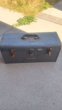 Craftsman tool box