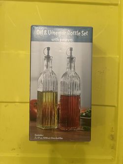 Oil And Vinegar Bottle Set