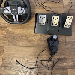 PXN steering wheel for Xbox and PS