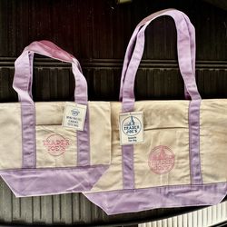Trader Joe’s LARGE and mini lavender tote set