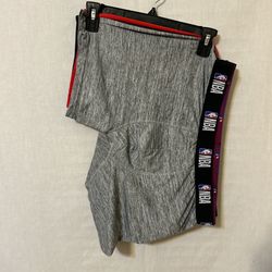 NBA Gray and Black Athletic boxers