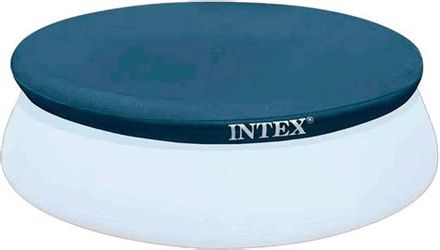 Intex 7.3 Ft Above Ground Swimming Pool Vinyl Round Cover Tarp, No Pool Included