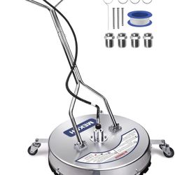 NEW , NEVER USED MEKOH Pressure Washer Surface Cleaner 22'', 4500PSI Stainless Steel