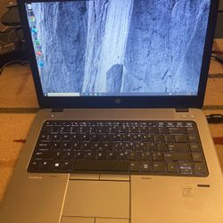 HP EliteBook 840,i7,8gbRam,500gbHD,Win10Pro,Office2019,webcam,lighted Keyboard, Charger