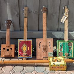Vintage Cigar Box Guitars 