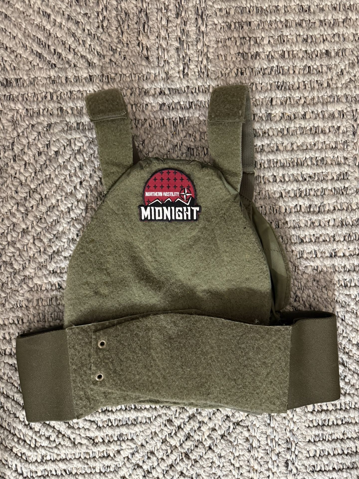Airsoft green pig brig small with patch