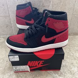 Ai Jordan 1 - Bred Flyknit