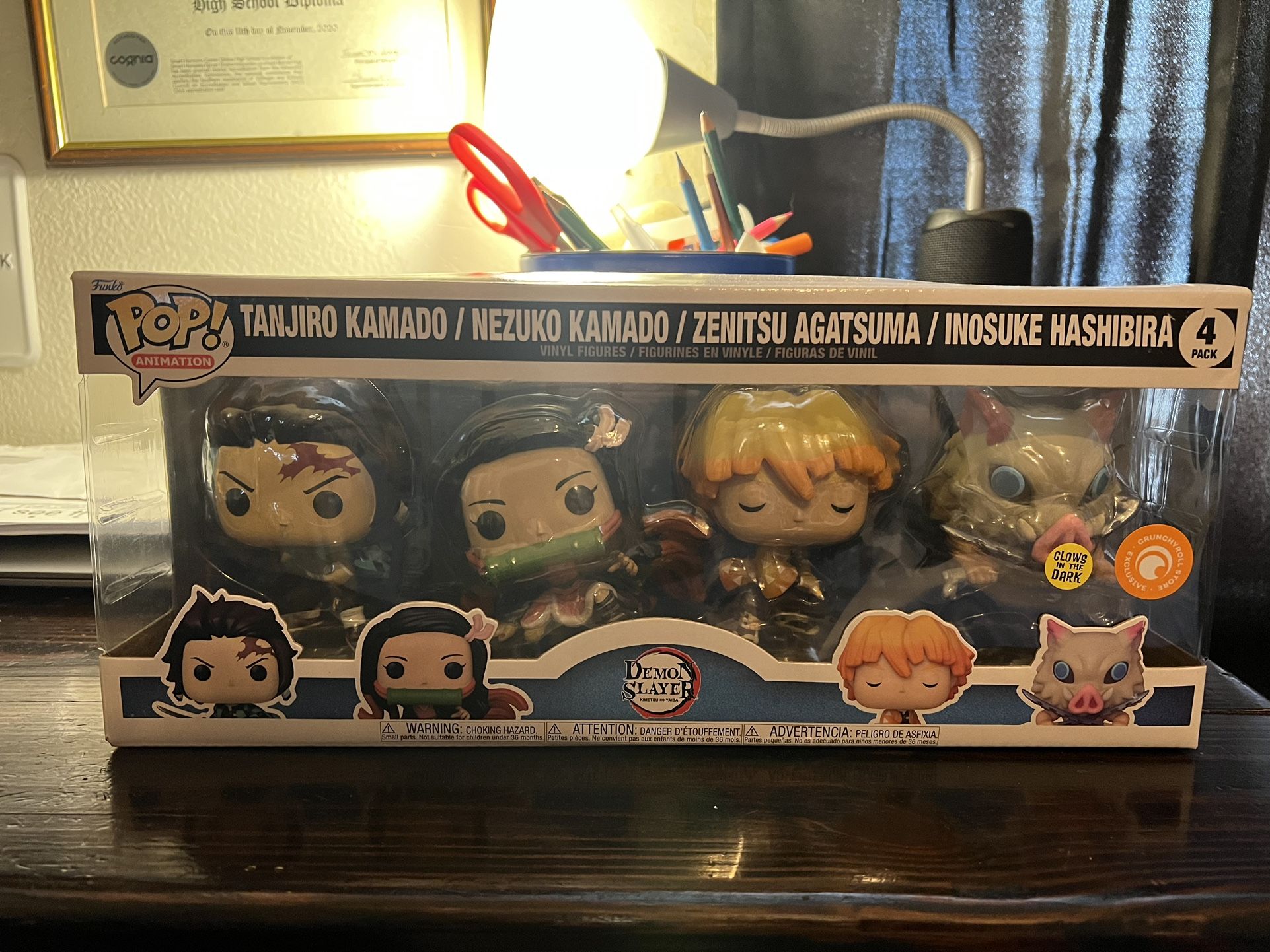 Funko pop Demon Slayer (4 PACK)