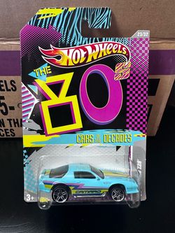 Hot Wheels Camaro Z28 Cars of the Decades 80s