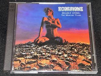 Scorpions 2 Disk CD Original Deadly Sting 1997